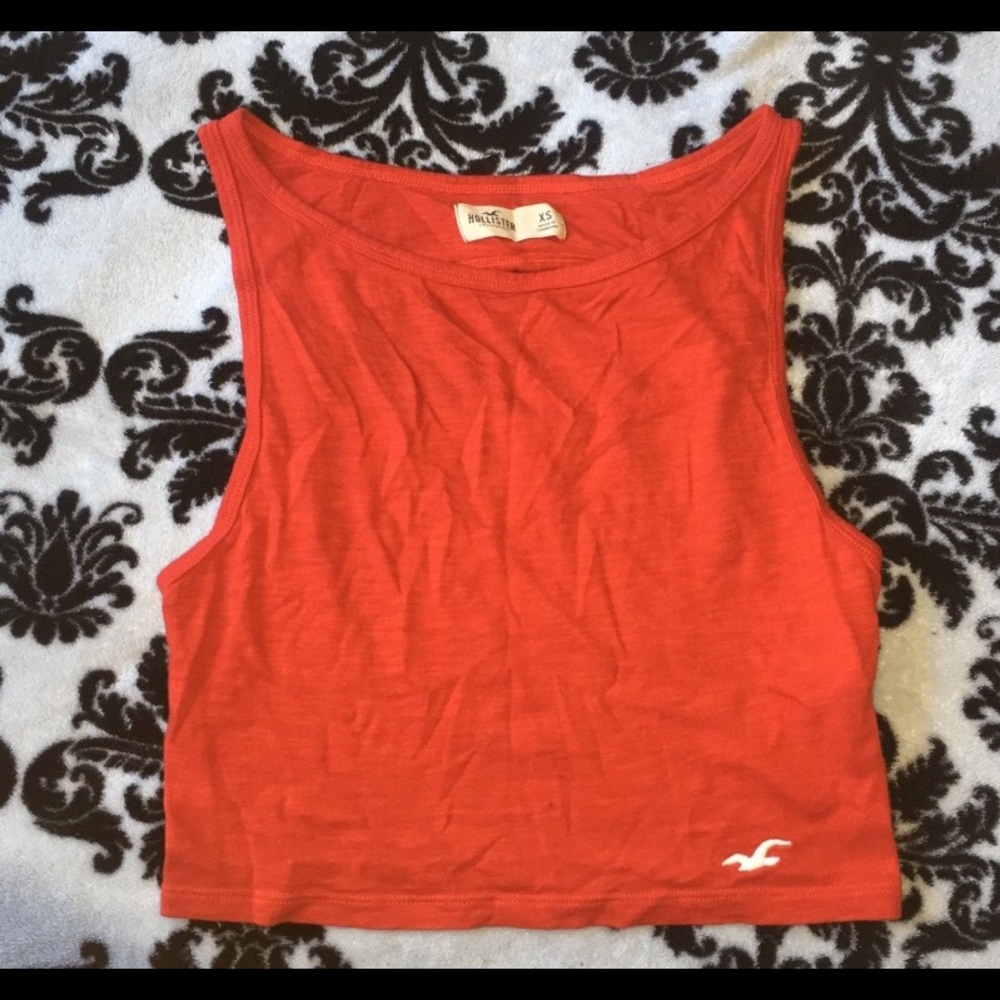 Red Crop Top
